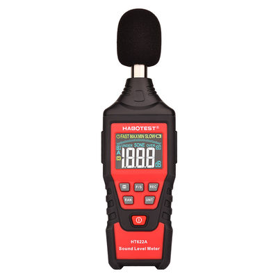 metro de nivel de sonido de 50dB Digitaces, instrumento de medida del ruido de HT622A