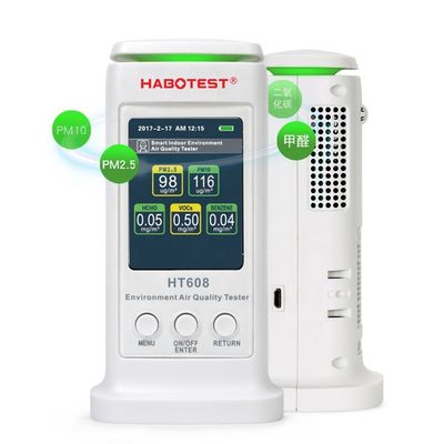 Detector al aire libre interior de la calidad del aire de PM2.5 HT608